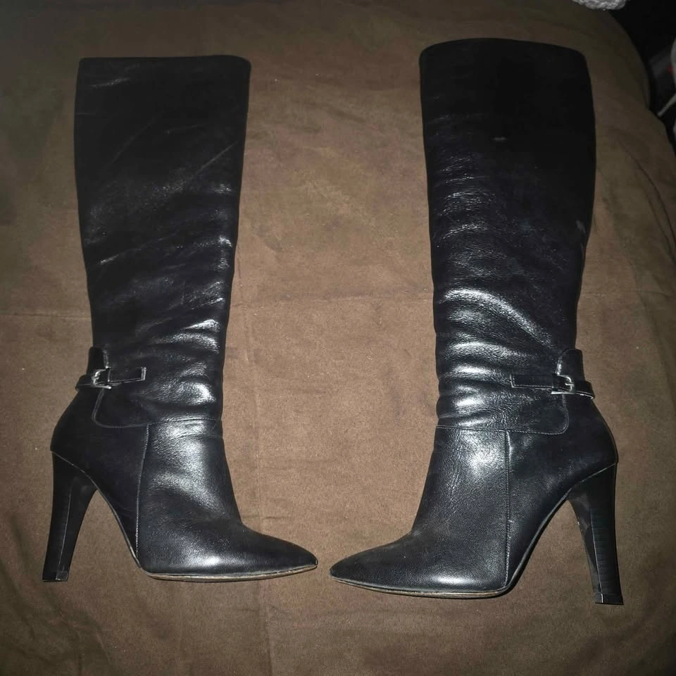 Nine West Knee High 4 inch Boots - Size 6.5 M - photo 2