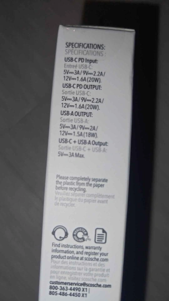 SCOSCHE GoBat 10K mAh Dual-Port Power Bank - photo 2