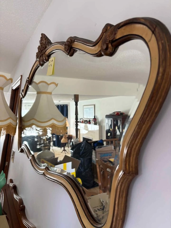 Beautiful Old Argentinian Turn-of-the-Century Mirror - photo 3