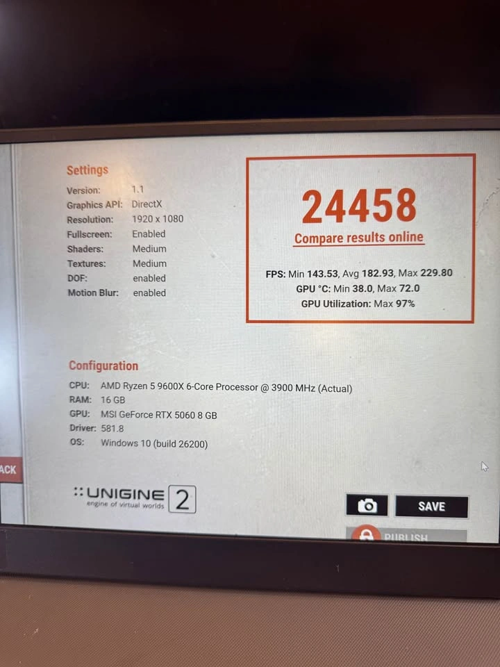 RTX 5060 Gaming PC | Ryzen 5 9600x | 16GB RAM | 1TB SSD - photo 4