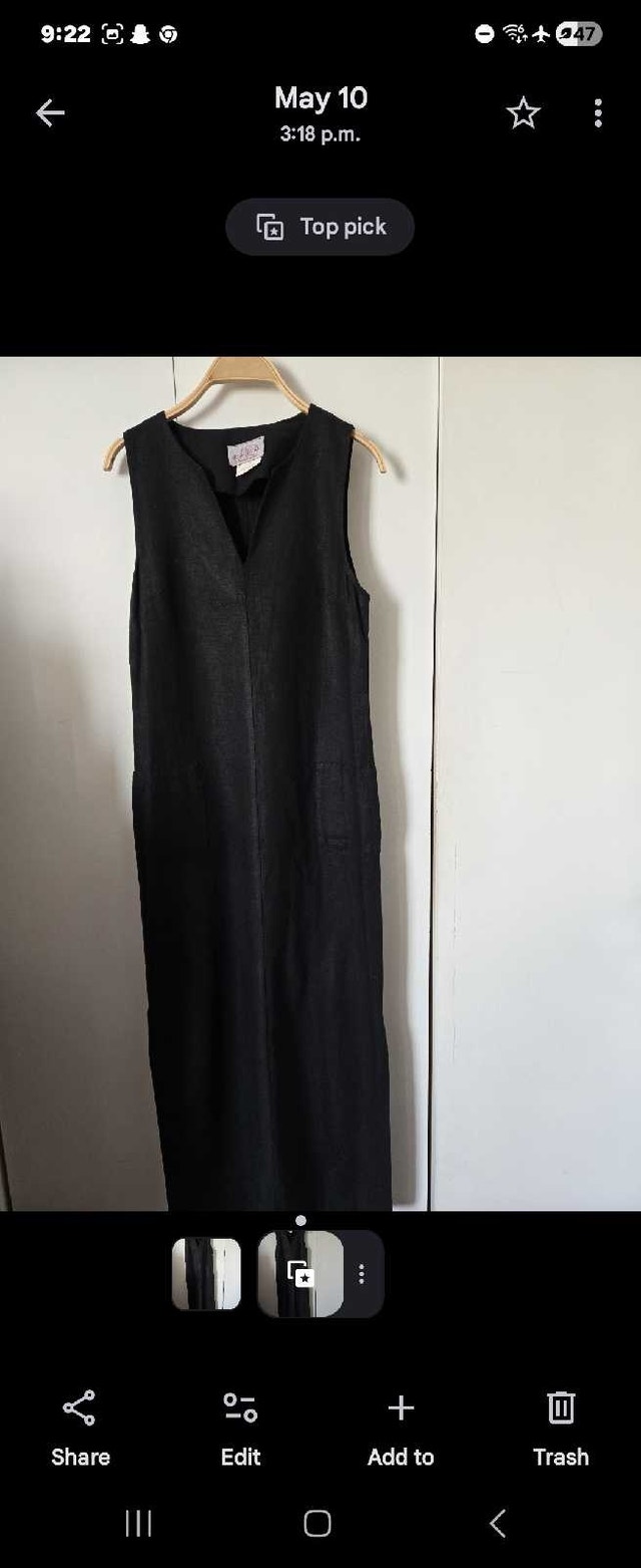 Jesse Ryan Black Sleeveless Dress