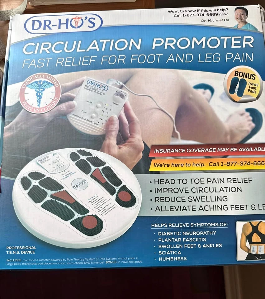Dr Ho's Circulation Promoter TENS Device New in Box
