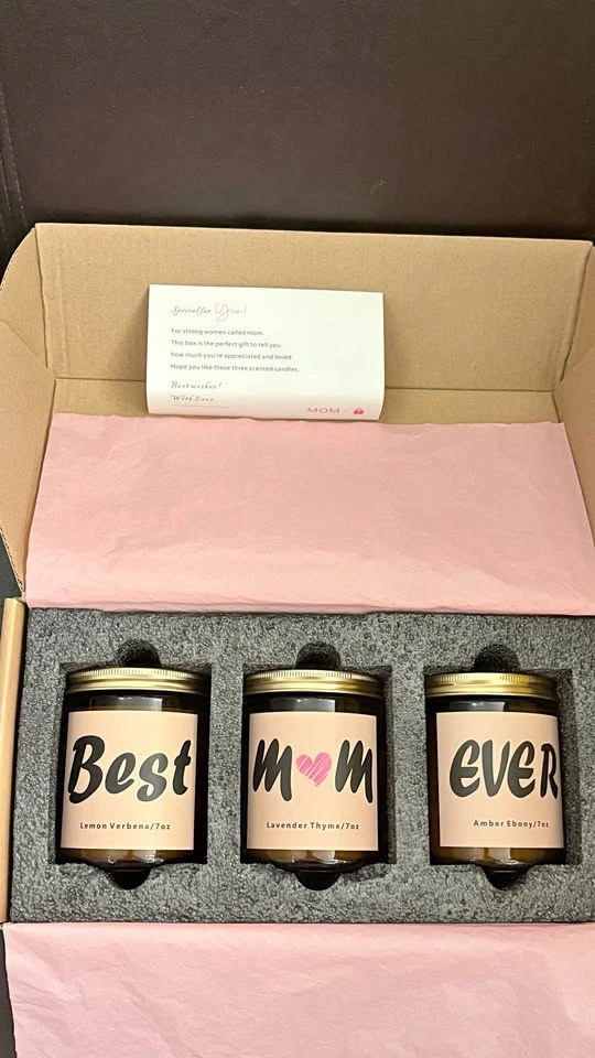 Best Mom Ever Candle - Mother's Day Gift