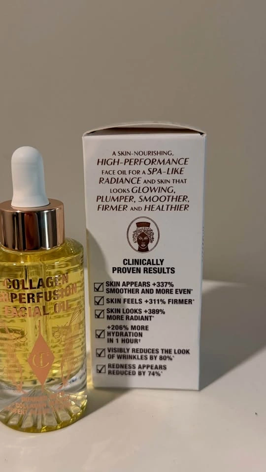 Charlotte Tilbury Collagen Facial Oil (30ml) - Brand New - photo 4