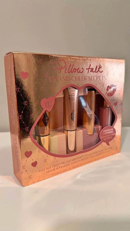 Charlotte Tilbury Pillow Talk Lip & Cheek Set - Brand New