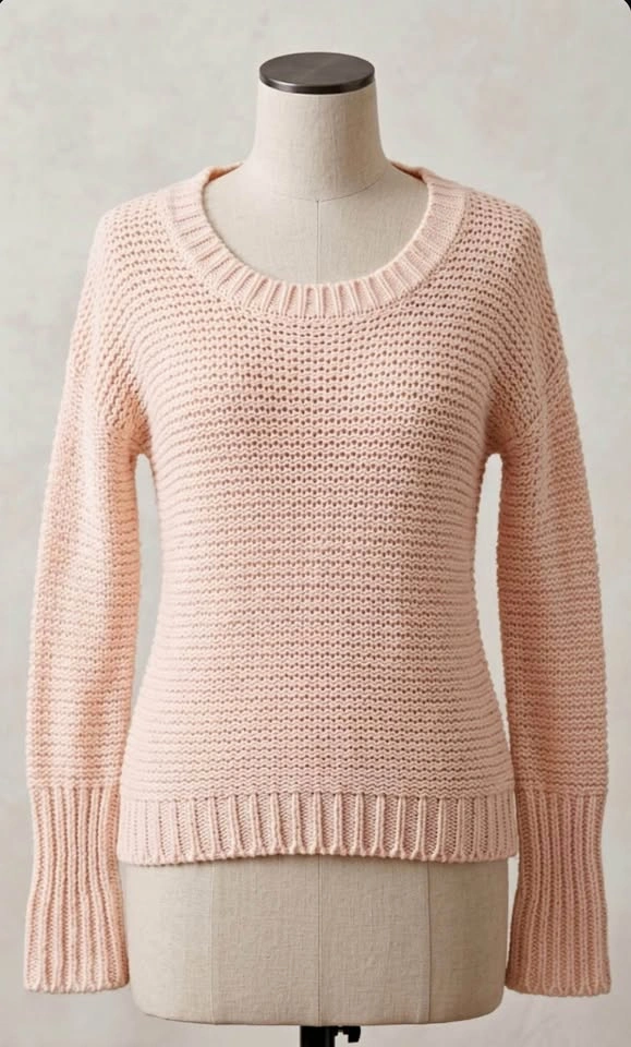 Women's Pink Knit Sweater XS