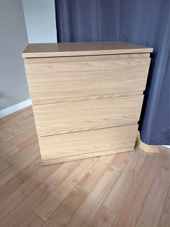 IKEA STORKLINTA 3-Drawer Dresser – Like New