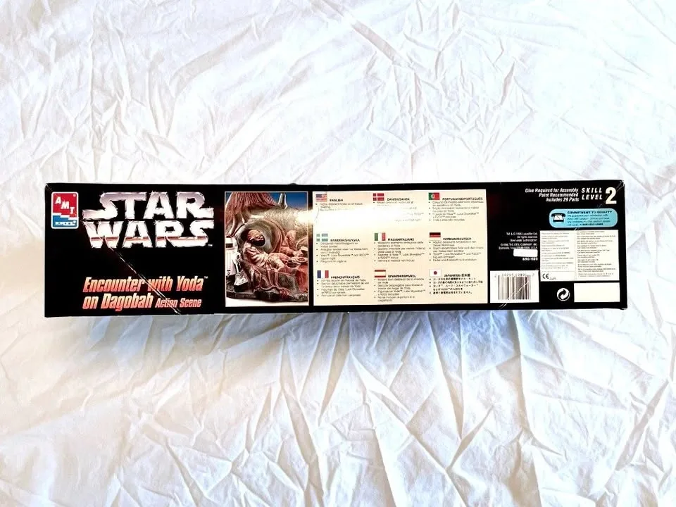 Star Wars Yoda on Dagobah Action Scene AMT ERTL Model Kit 1995 - photo 3
