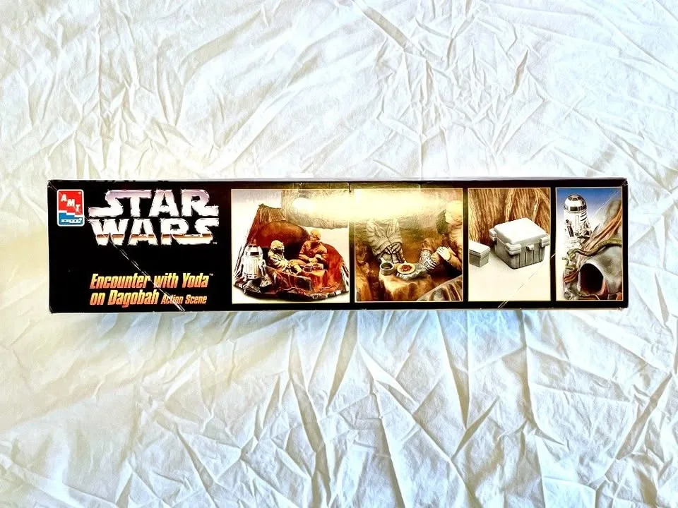 Star Wars Yoda on Dagobah Action Scene AMT ERTL Model Kit 1995 - photo 4