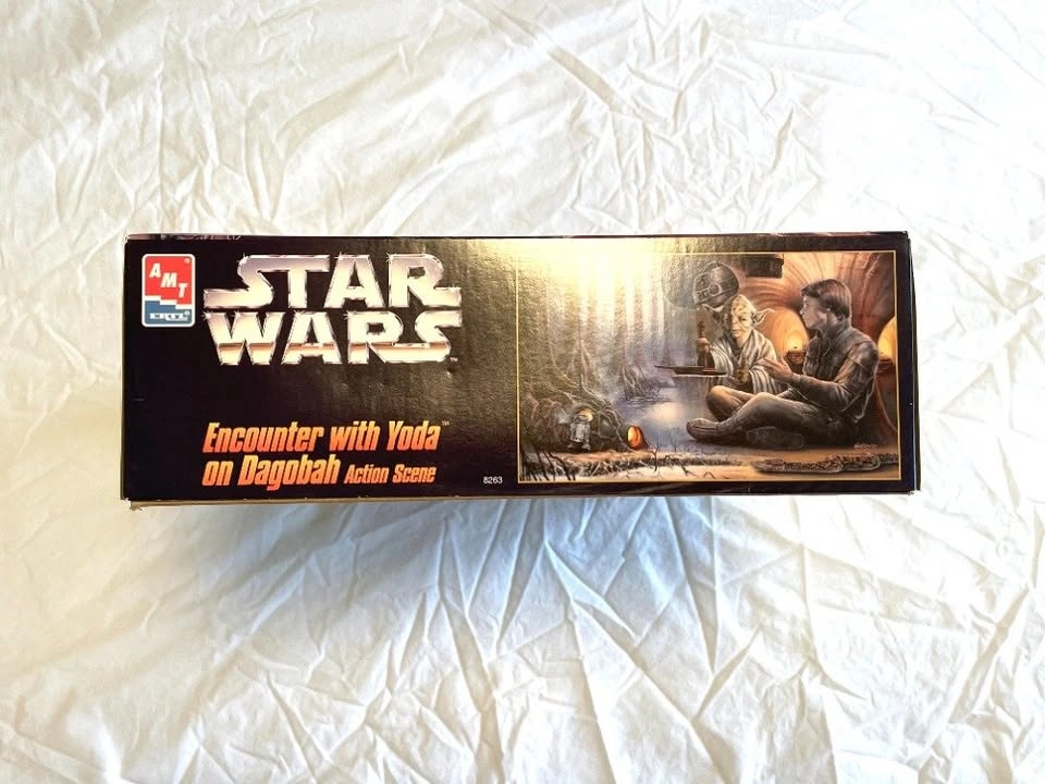 Star Wars Yoda on Dagobah Action Scene AMT ERTL Model Kit 1995 - photo 5