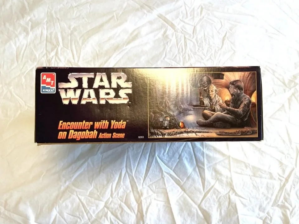 Star Wars Yoda on Dagobah Action Scene AMT ERTL Model Kit 1995 - photo 5