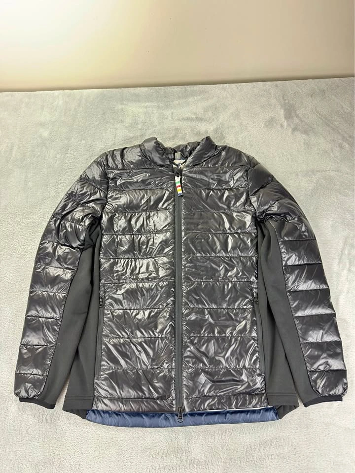 Hudson's Bay NWT Stripes Women's Packable Down Puffer Jacket - M