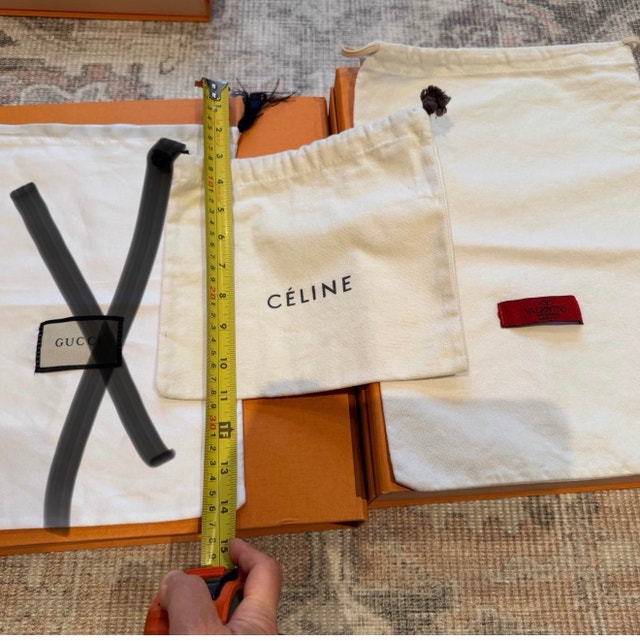 Celine & Valentino Dust Bags