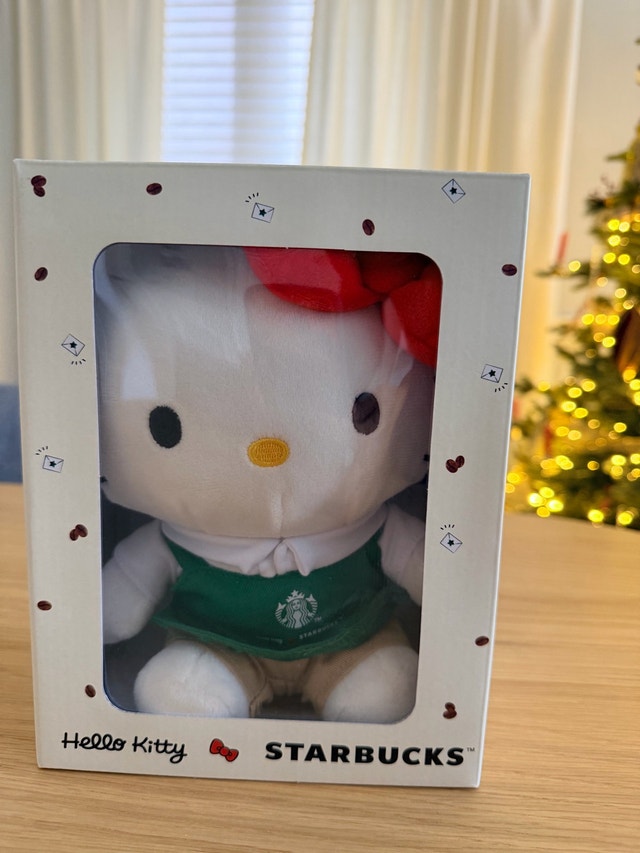 Starbucks Hello Kitty Plush Toy
