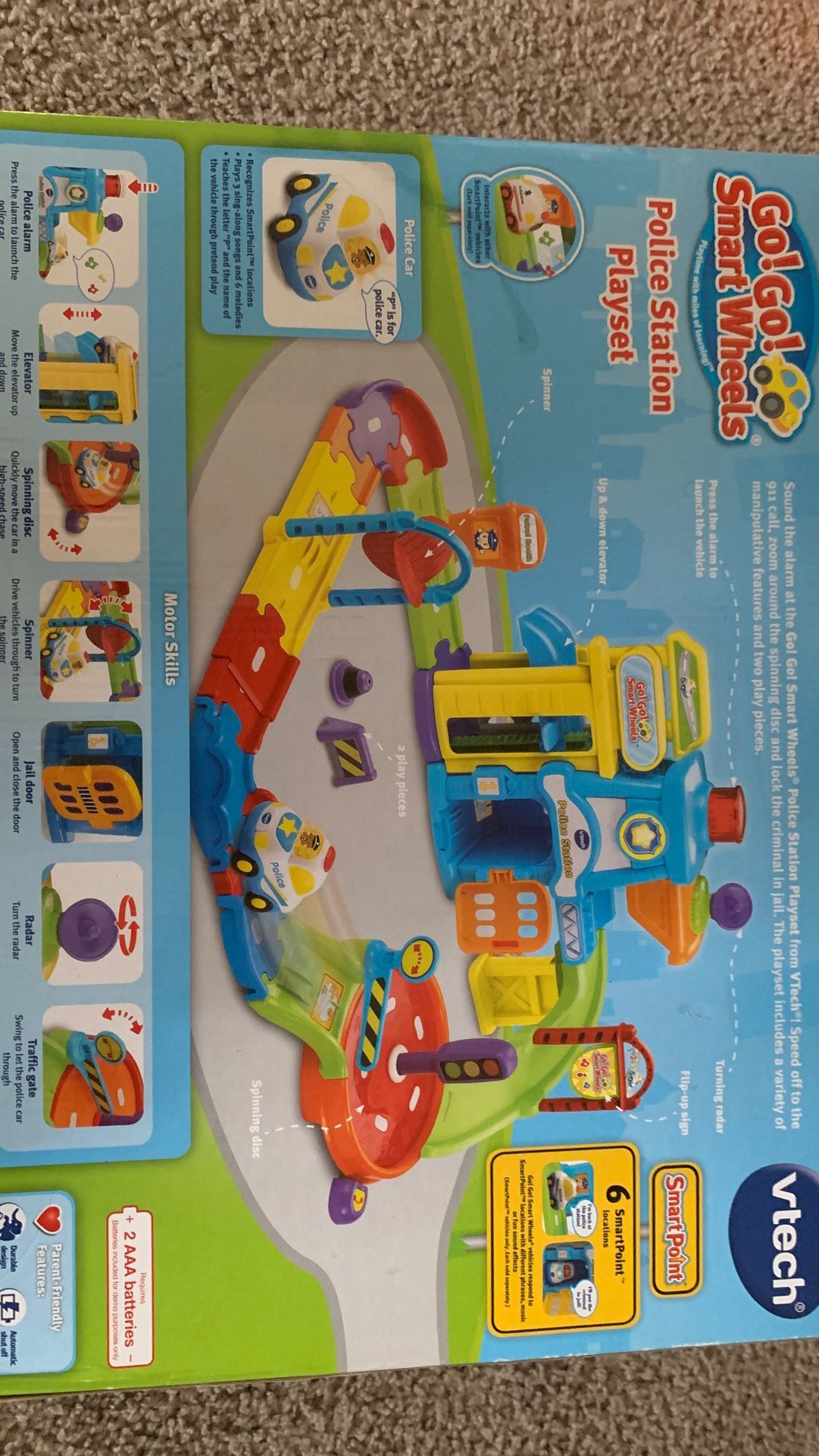 Vtech Go Go! Smart Wheels Police Station Set - photo 3