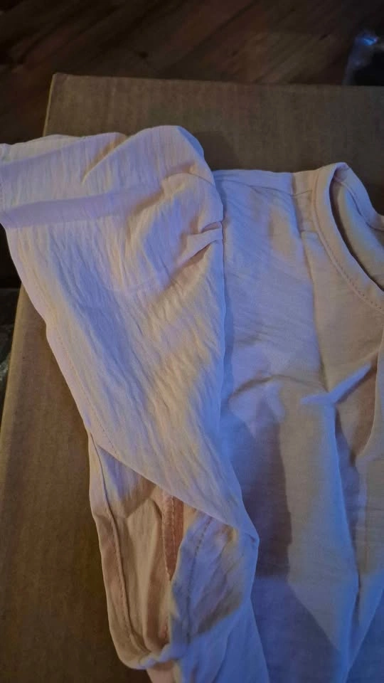SHEWN Women's Pink Short Sleeve Blouse Size Small and Med - photo 2
