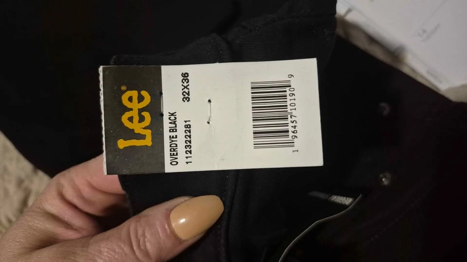 Lee Regular Straight Jeans Overdye Black 32 x 36 - photo 3