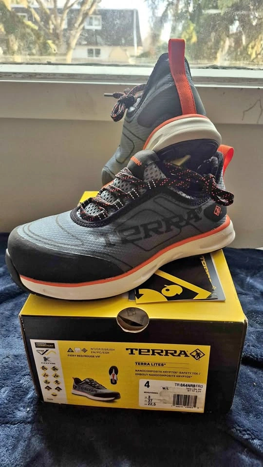 Terra Lites Safety Toe Shoes mens 4
