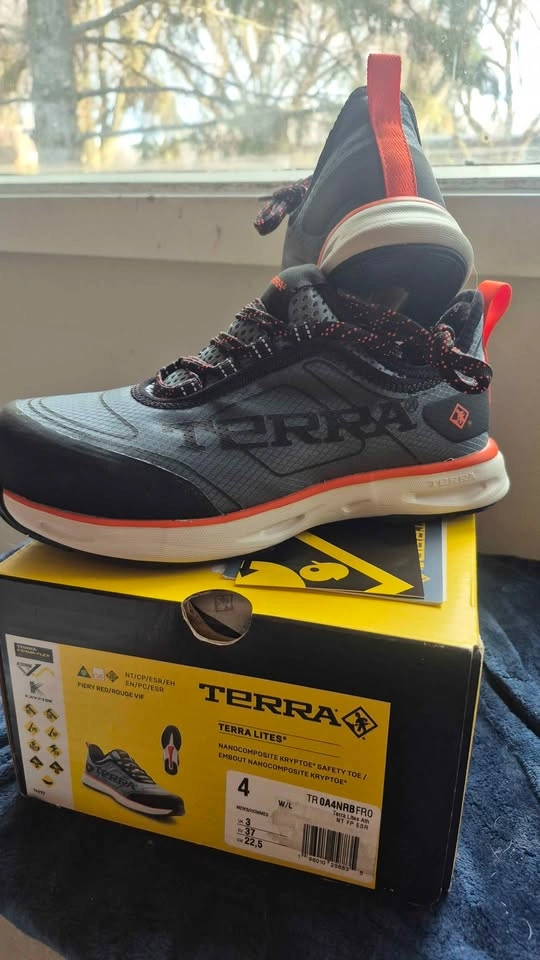 Terra Lites Safety Toe Shoes mens 4 - photo 2