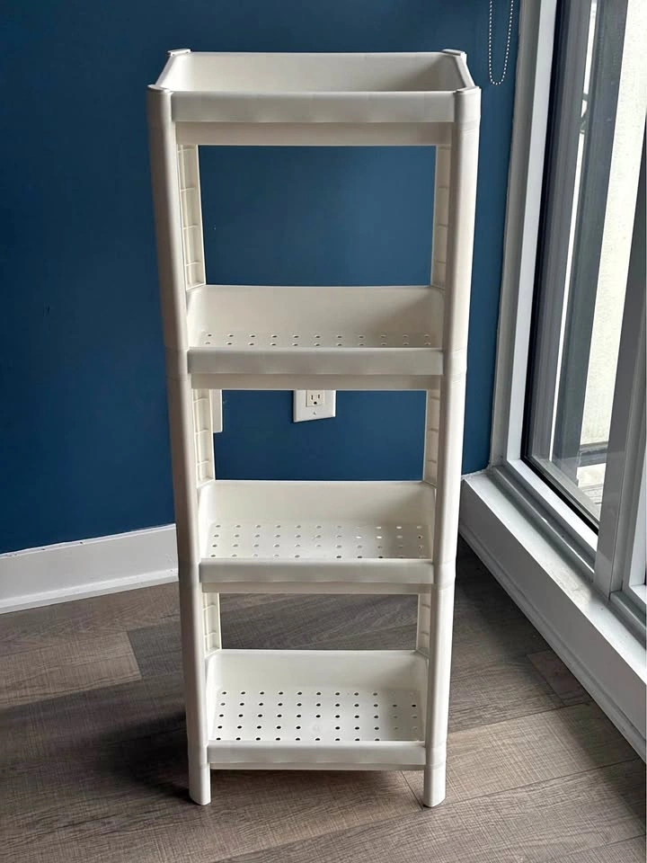 4-tier White Shelf MOVING SALE