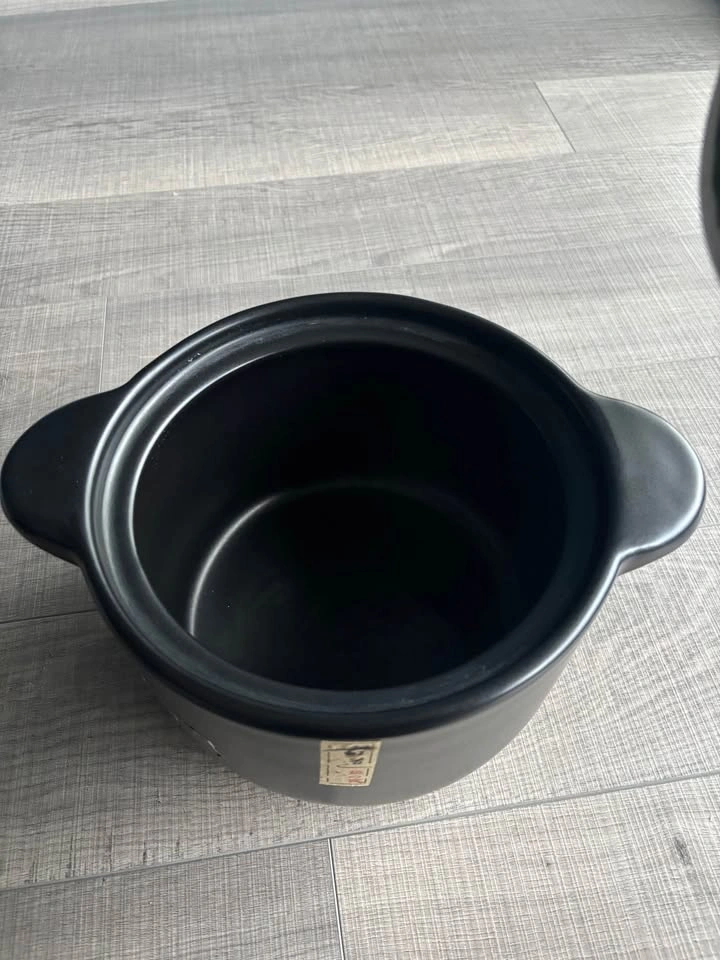 Black and Green Ceramic Pot MOVING SALE - photo 2