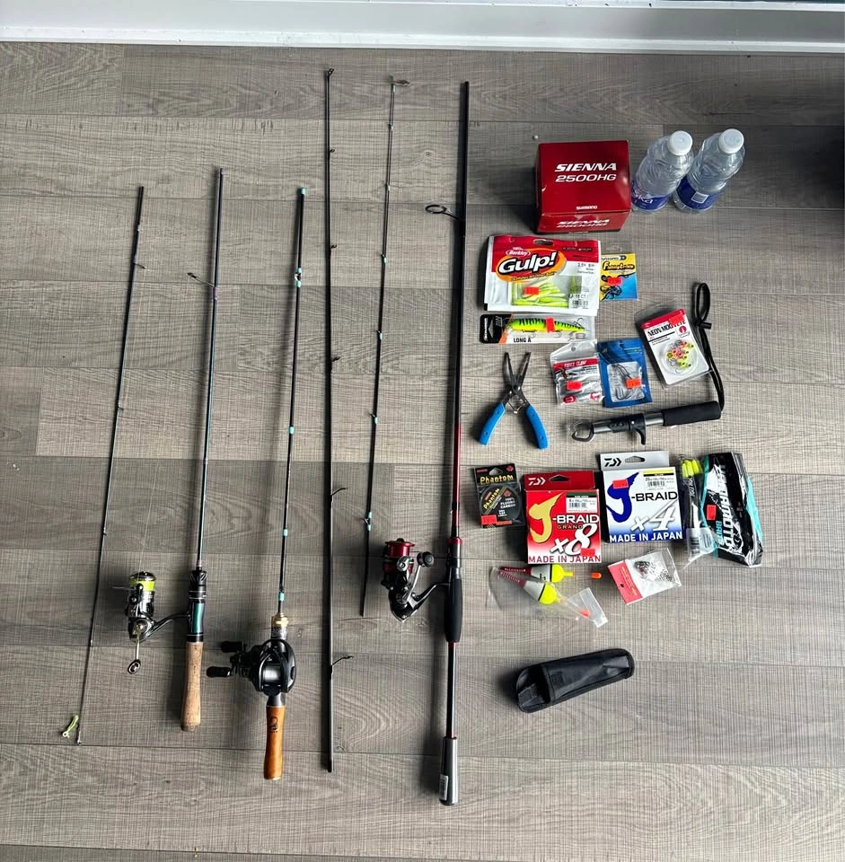 Fishing Combo (Rods and Baits) MOVING SALE