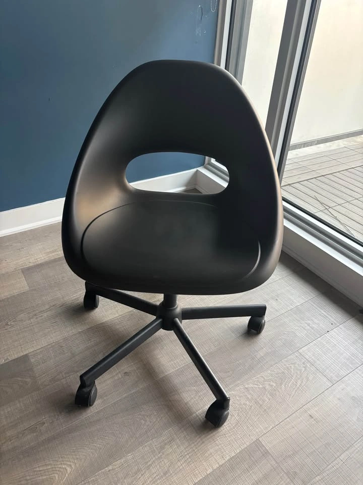Black Wheeled Chair MOVING SALE - photo 2