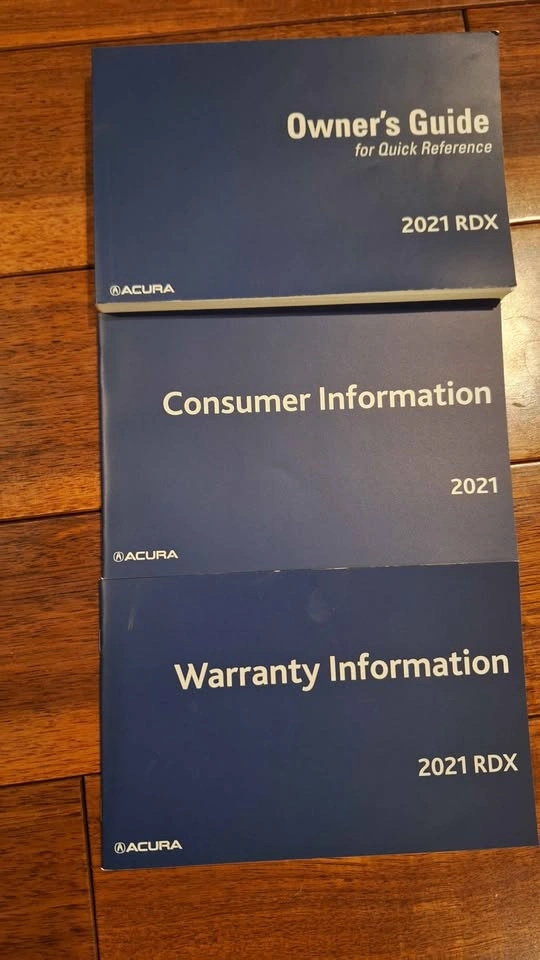 2021 Acura RDX Owner's Manual - photo 3