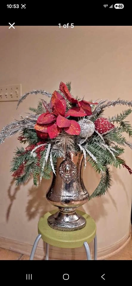 Winter/Holiday Floral Arrangement