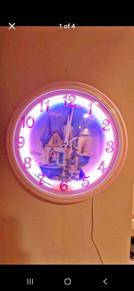 Princess Wall Clock