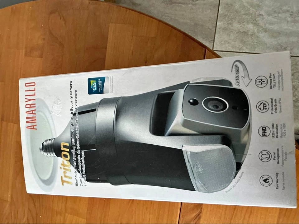 Amarillo Triton Security Camera