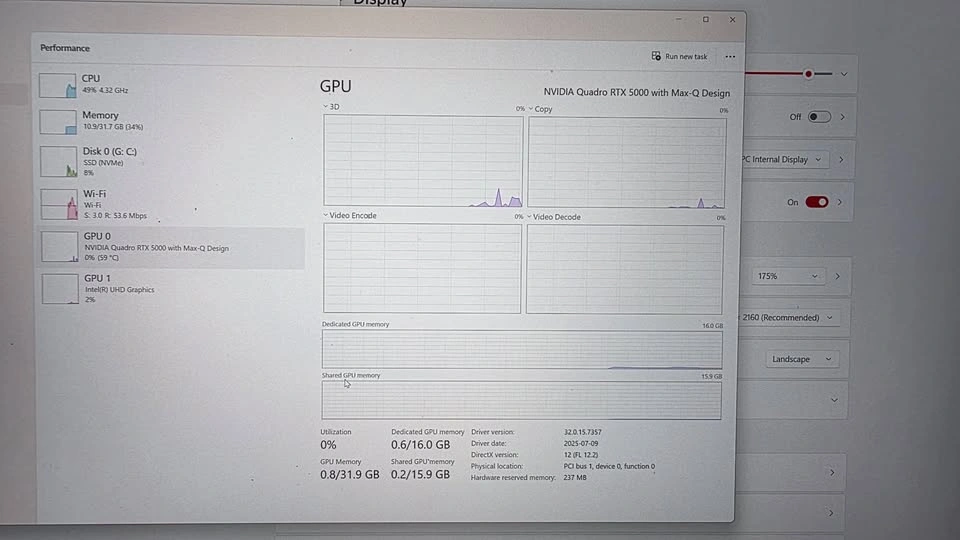ThinkPad P15 Gen 1 4K RTX 5000 Laptop - photo 2