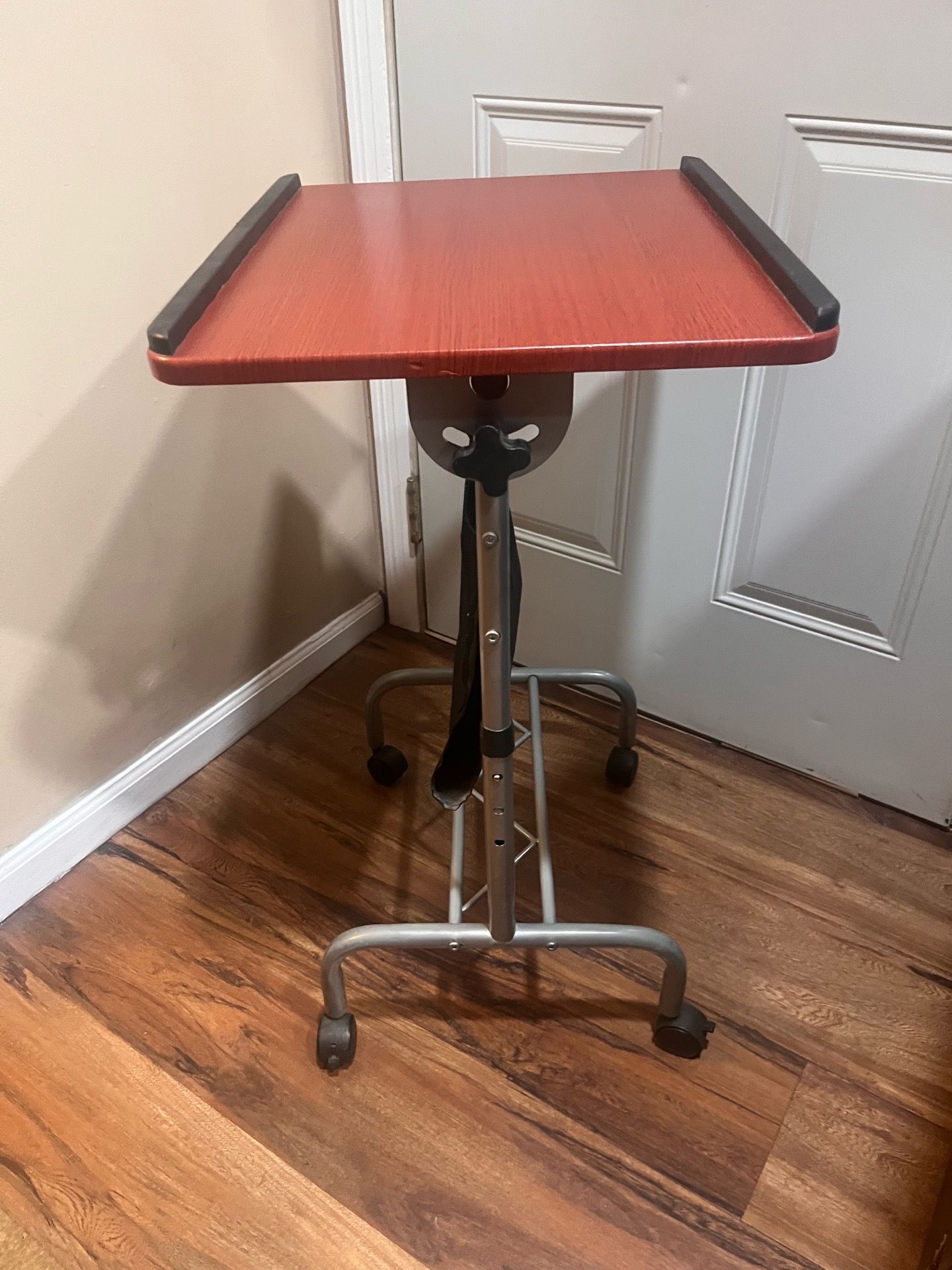 Mid Century Wooden Writing Desk Adjustable Drafting Table