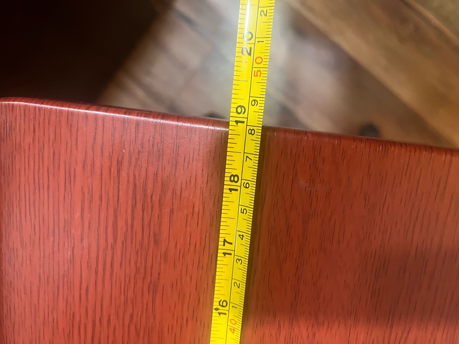 Mid Century Wooden Writing Desk Adjustable Drafting Table - photo 5