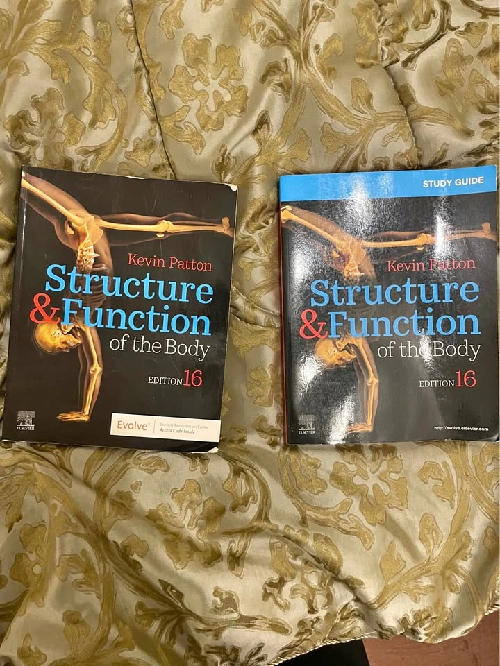 Structure & Function of the Body 16th Ed + Study Guide – Kevin P