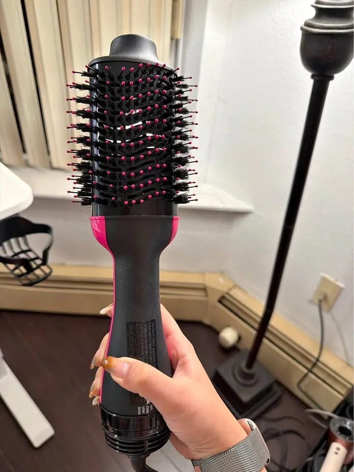 Hot Air Brush Hair Dryer & Volumizer, 2-in-1 Blow Dryer Brush