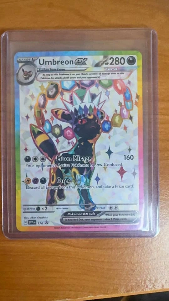Pokemon Umbreon ex 176/SVP EN Card