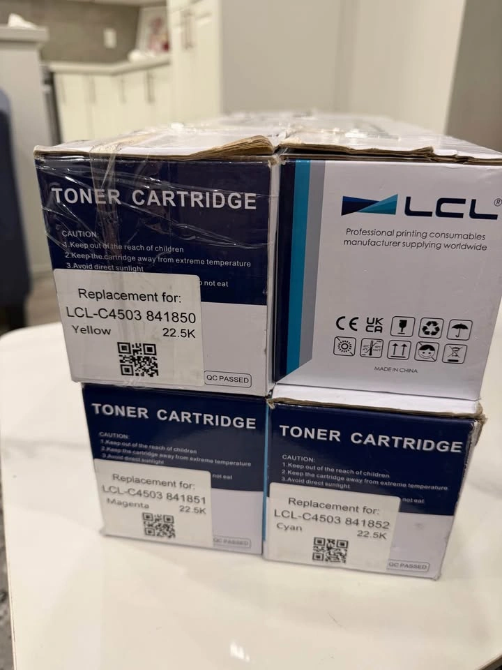 Toner Cartridge Set C4503 – Black, Yellow, Magenta, Cyan - photo 2