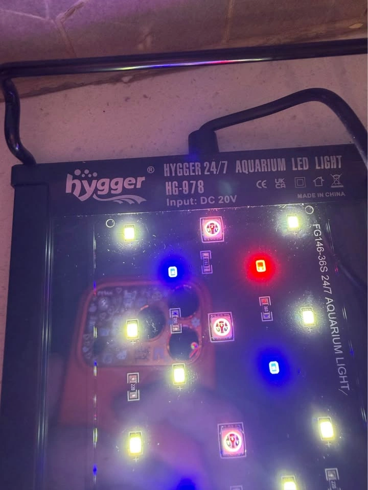 Hygger HG-978 LED Aquarium Light, 36-42 inch - photo 2