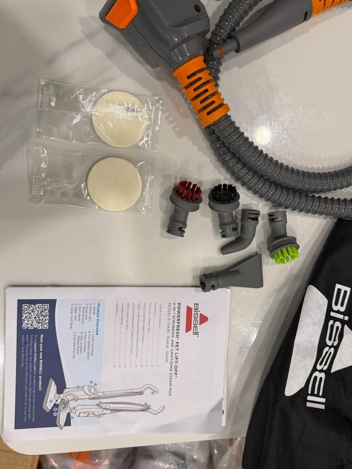 2-IN-1 SCRUBBING & SANITIZING STEAM MOP - photo 5