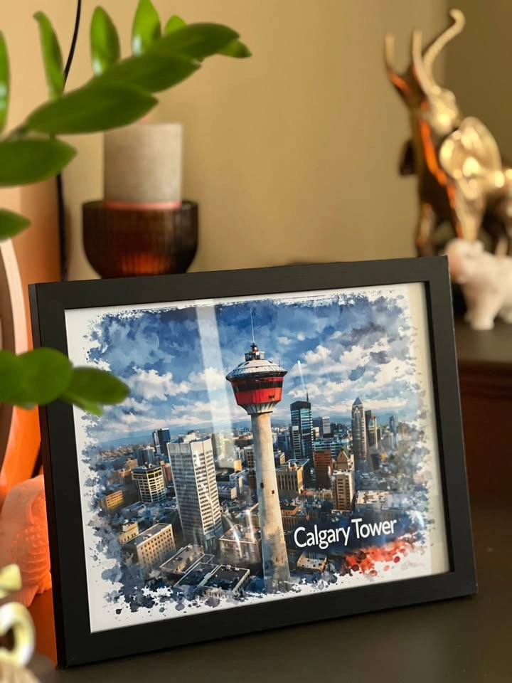 🇨🇦 Calgary Framed Art – Modern City Vibes for Your Space! 🖼️ - photo 2