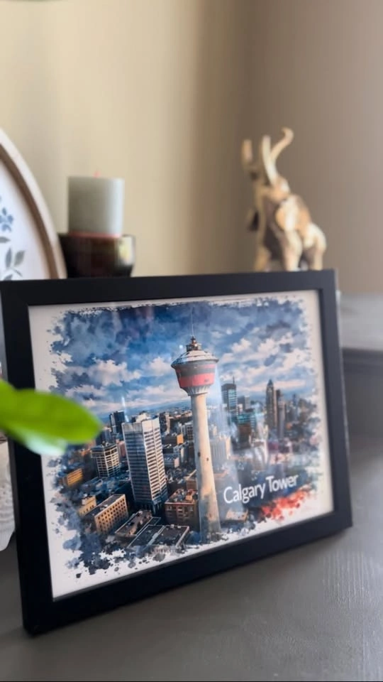 🇨🇦 Calgary Framed Art – Modern City Vibes for Your Space! 🖼️ - photo 3