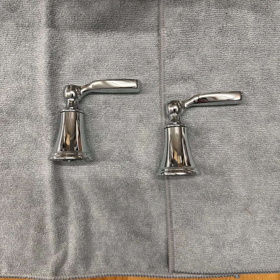 Delta H232 2L Bathroom Faucet Handle Set - Chrome Finish - photo 3