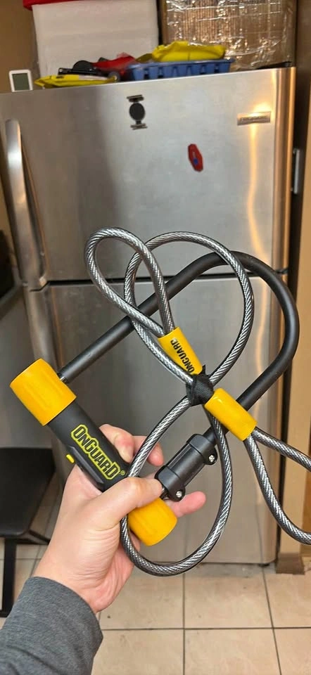 OnGuard U-Lock and Cable Bike Lock Set