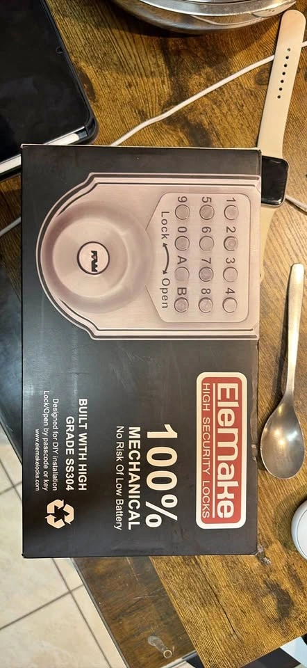 Elemake Mechanical Keyless Door Lock