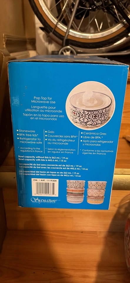 Signature 6 Serving Bowls with Lids - photo 2