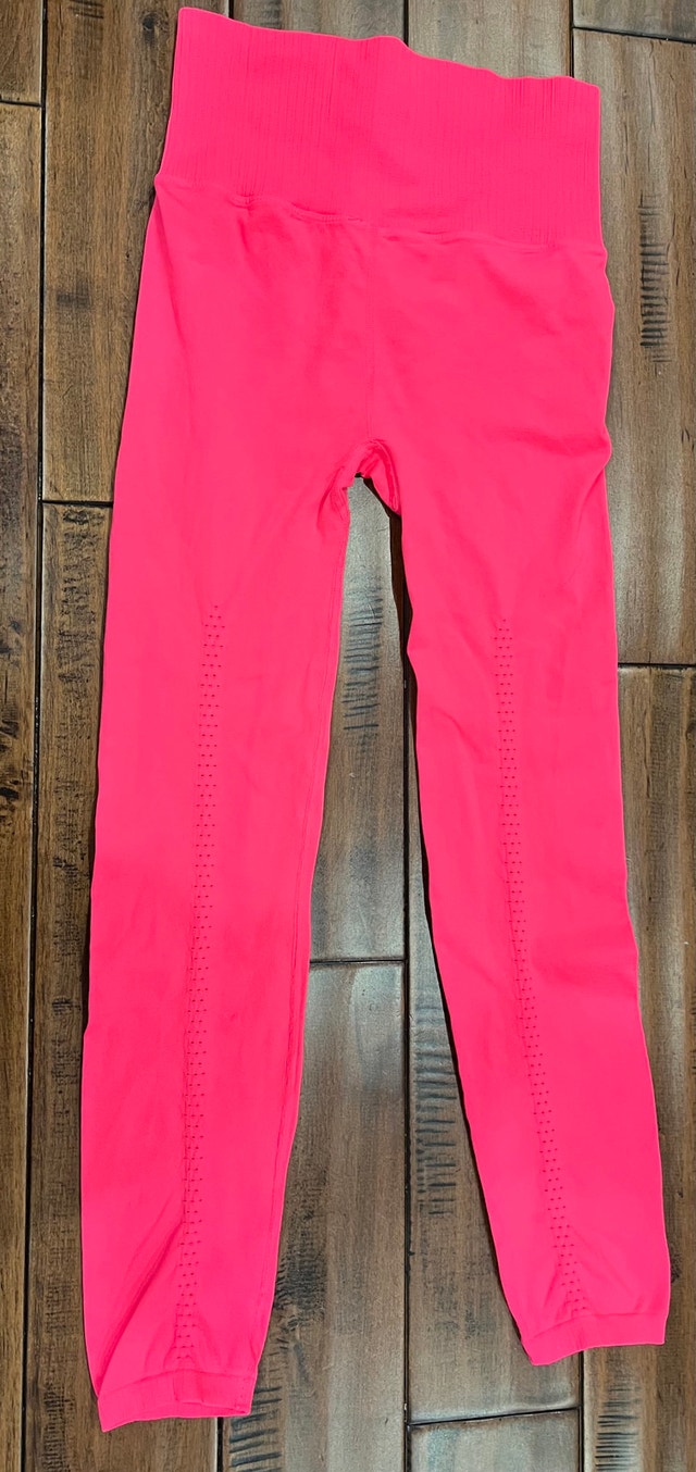 Free People Good Karma High-Rise 7/8 Leggings Tropical Pink - photo 5