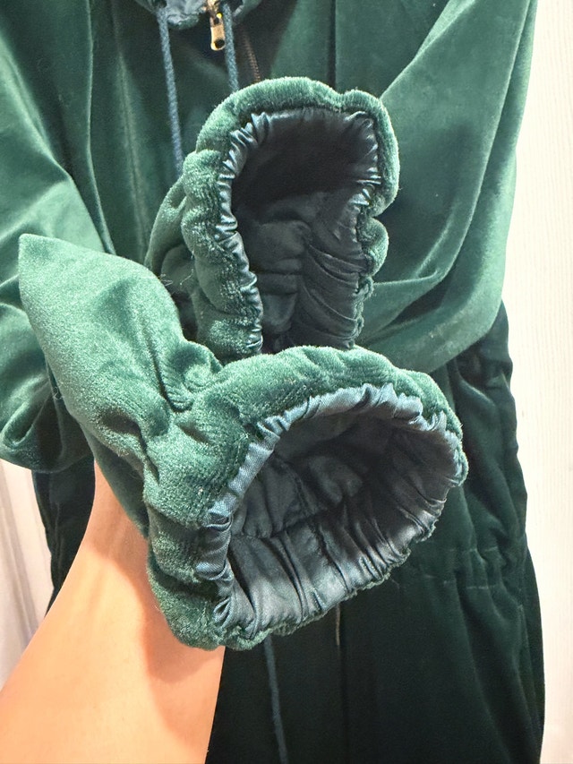Emerald Velour Green Jacket - photo 3