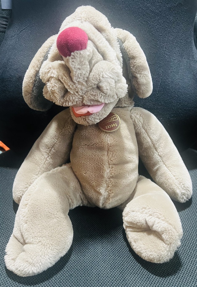 Wrinkles Dog Plush