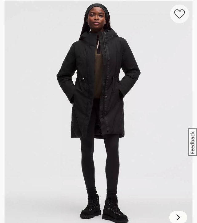 Lululemon Waterproof Insulated Cinch-Waist Parka - Size S - photo 4